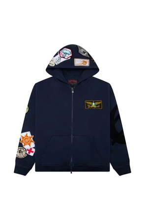 GODSPEED Squadron zip-up hoodie - Blue