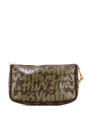 Louis Vuitton Pre-Owned Pochette Accessoires Limited Edition Monogram Graffiti shoulder bag - Brown