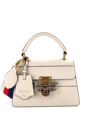 Gucci Pre-Owned Queen Margaret Top Handle Bag Leather Small satchel - White