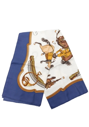 Hermès Pre-Owned 2000-2026 Reprise Silk Scarf scarves - Blue