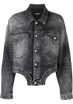 DSQUARED2 cropped denim jacket - Black