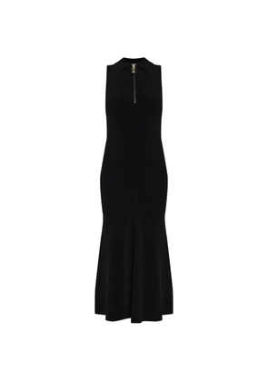 Victoria Beckham zip-fastening midi dress - Black