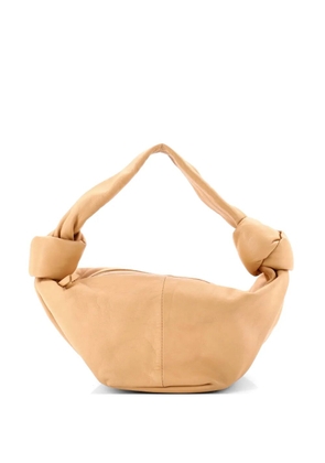 Bottega Veneta Pre-Owned Double Knot Leather Mini hobo bag - Neutrals
