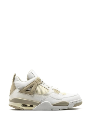 Jordan Jordan 4 leather sneakers - White