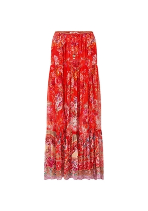 Camilla Olé Olé tiered ruffle maxi skirt
