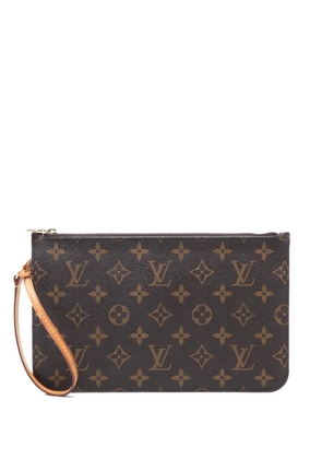 Louis Vuitton Pre-Owned 2013 Monogram Neverfull Pochette pouch - Brown