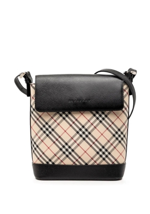 Burberry Pre-Owned 2000-2017 Nova Check Canvas crossbody bag - Brown