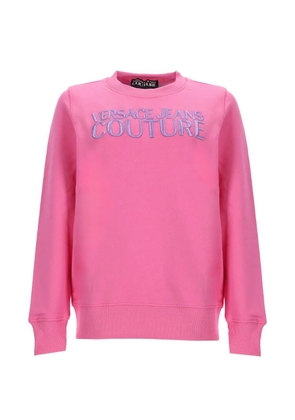 Versace Jeans Couture logo sweater - Pink