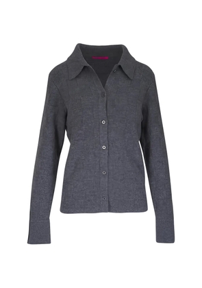 The Elder Statesman buttoned cardigan - Grey