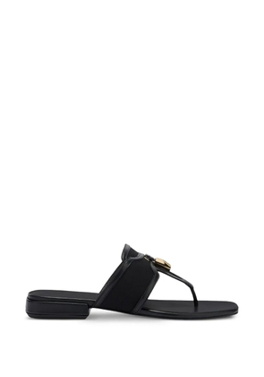 Furla charm-detail sandals - Black