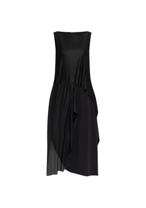 Y-3 draped dress - Black
