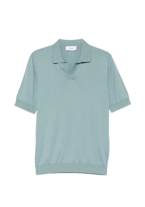 Lardini V-neck short-sleeve T-shirt - Blue