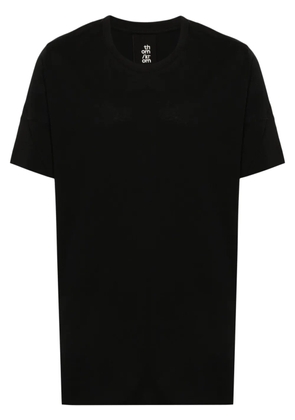 Thom Krom short-sleeve cotton T-shirt - Black