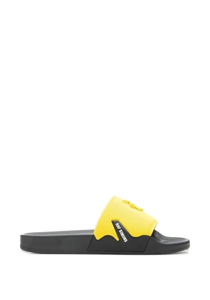 Raf Simons Astra logo-detail slides - Yellow