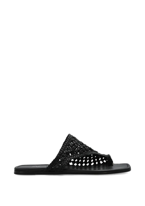 AGL Elsy woven thong sandals - Black