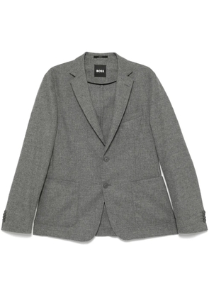 BOSS single-breasted blazer - Grey