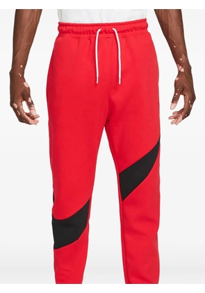 Nike Swoosh panel track pants - Red