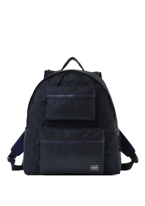 Porter-Yoshida & Co. zip pocket backpack - Blue