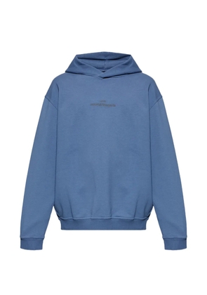 Maison Margiela logo hoodie - Blue