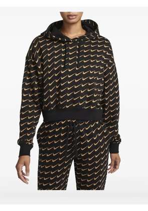 Nike monogram oversized hoodie - Black