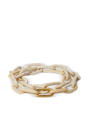 Parts of Four chain necklace - Neutrals