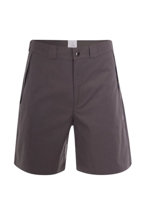 ROA logo-detail shorts - Grey