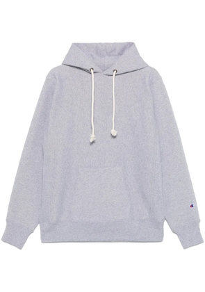 Champion logo-embroidered hoodie - Grey