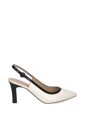 PETER KAISER point-toe slingback pumps - White
