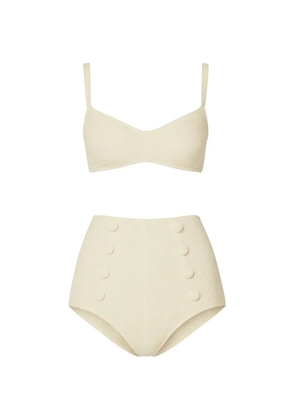 Lisa Marie Fernandez The Balconette button-detail bikini - Neutrals