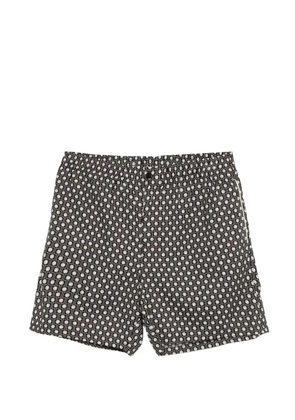 Lacoste patterned shorts - Black