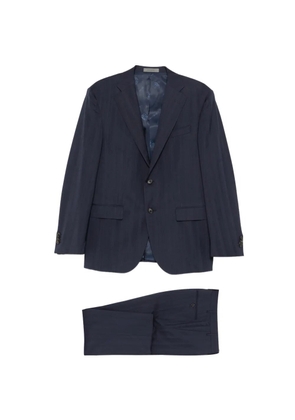 Corneliani pinstripe tailored suit - Blue