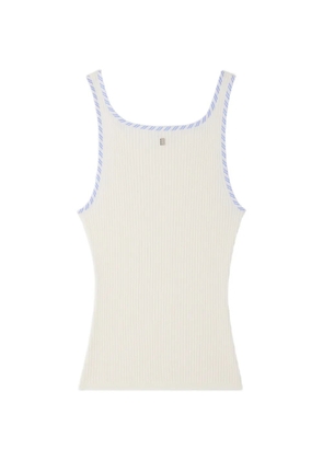 SANDRO crocheted mini skirt - Neutrals