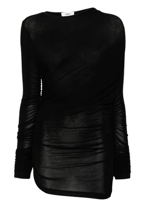 AGOLDE Tania Twist T-shirt - Black