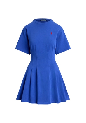 Polo Ralph Lauren Polo Pony-embroidered T-shirt dress - Blue