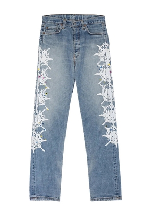 SP5DER web-print jeans - Blue
