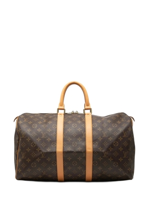 Louis Vuitton Pre-Owned 2002 Monogram Keepall 45 travel bag - Brown