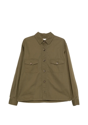 Saint Laurent cotton shirt jacket - Green