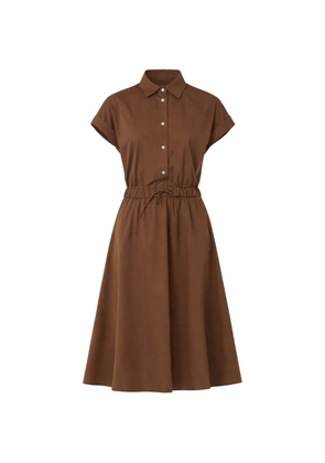 Officine Generale Anae drawstring dress - Brown