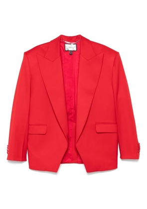 NISSA single-breasted blazer - Red