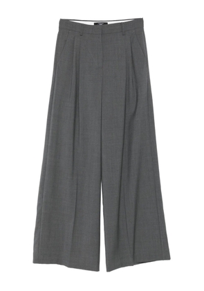 Weekend Max Mara pleated wide-leg trousers - Grey