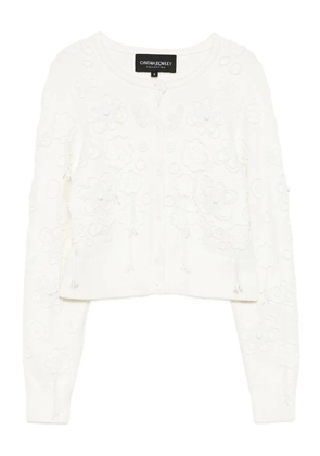 Cynthia Rowley Paloma Shrunken cardigan - White