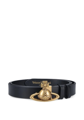 Vivienne Westwood orb-buckle belt - Black