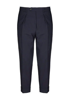 Berwich pleat-detailed trousers - Blue