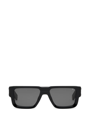 Philipp Plein Eyewear Plein Eagle rectangular-frame sunglasses - Black