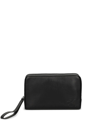 Calvin Klein zip wash bag - Black