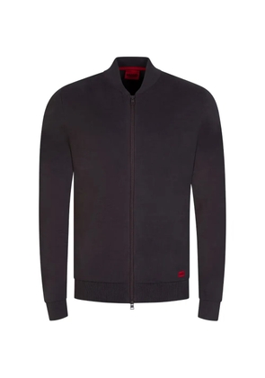 HUGO San Jaque-C zip-up cardigan - Black