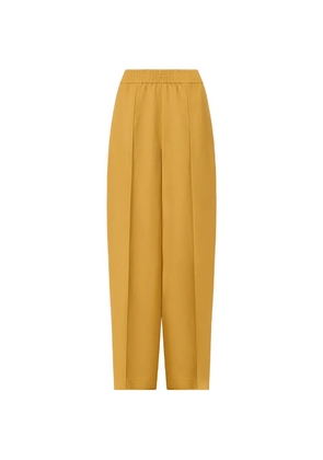 Fabiana Filippi elasticated-waistband pocket trousers - Yellow