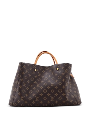 Louis Vuitton Pre-Owned Montaigne Handbag Monogram Canvas GM tote bag - Brown