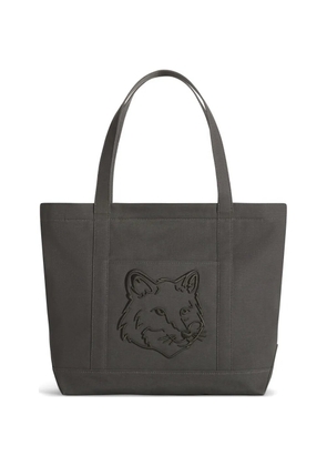Maison Kitsuné logo tote bag - Grey