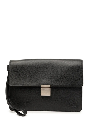 Louis Vuitton Pre-Owned 2004 Taiga Selenga clutch bag - Black
